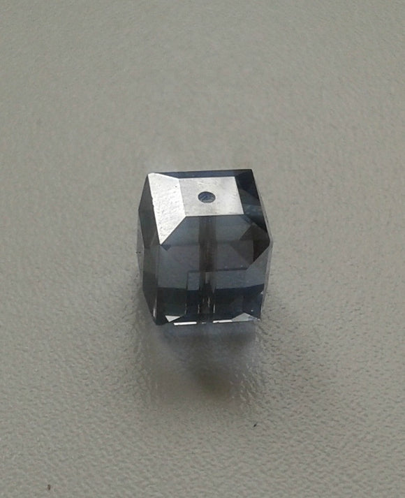 Swarovski Cube Beads 5601 8mm Satin Light Sapphire