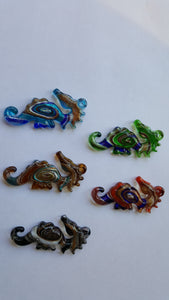 Glass Seahorse Pendant