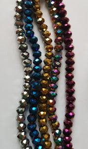 Crystal Rondelle Beads