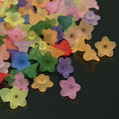 Acrylic Lucite Flowers 10mm