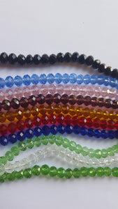6mm Glass Abacus Beads