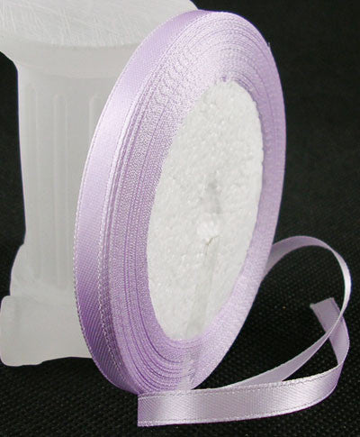 6mm satin ribbon, lavender